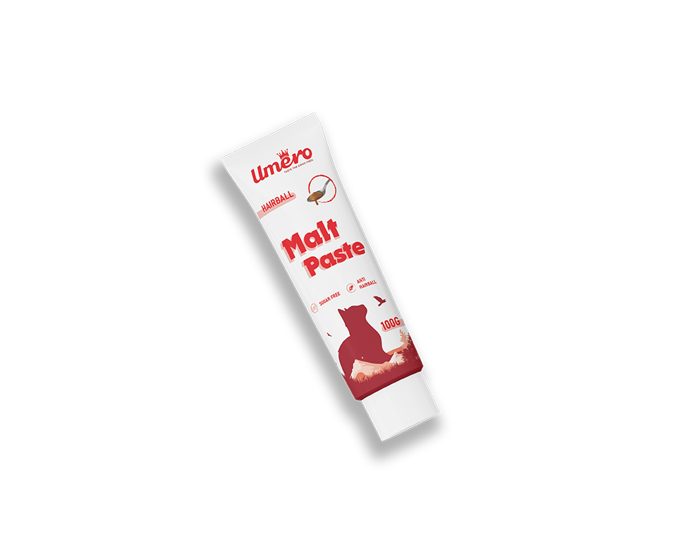 خمیر مالت گربه مدل هیربال وزن 100گرم