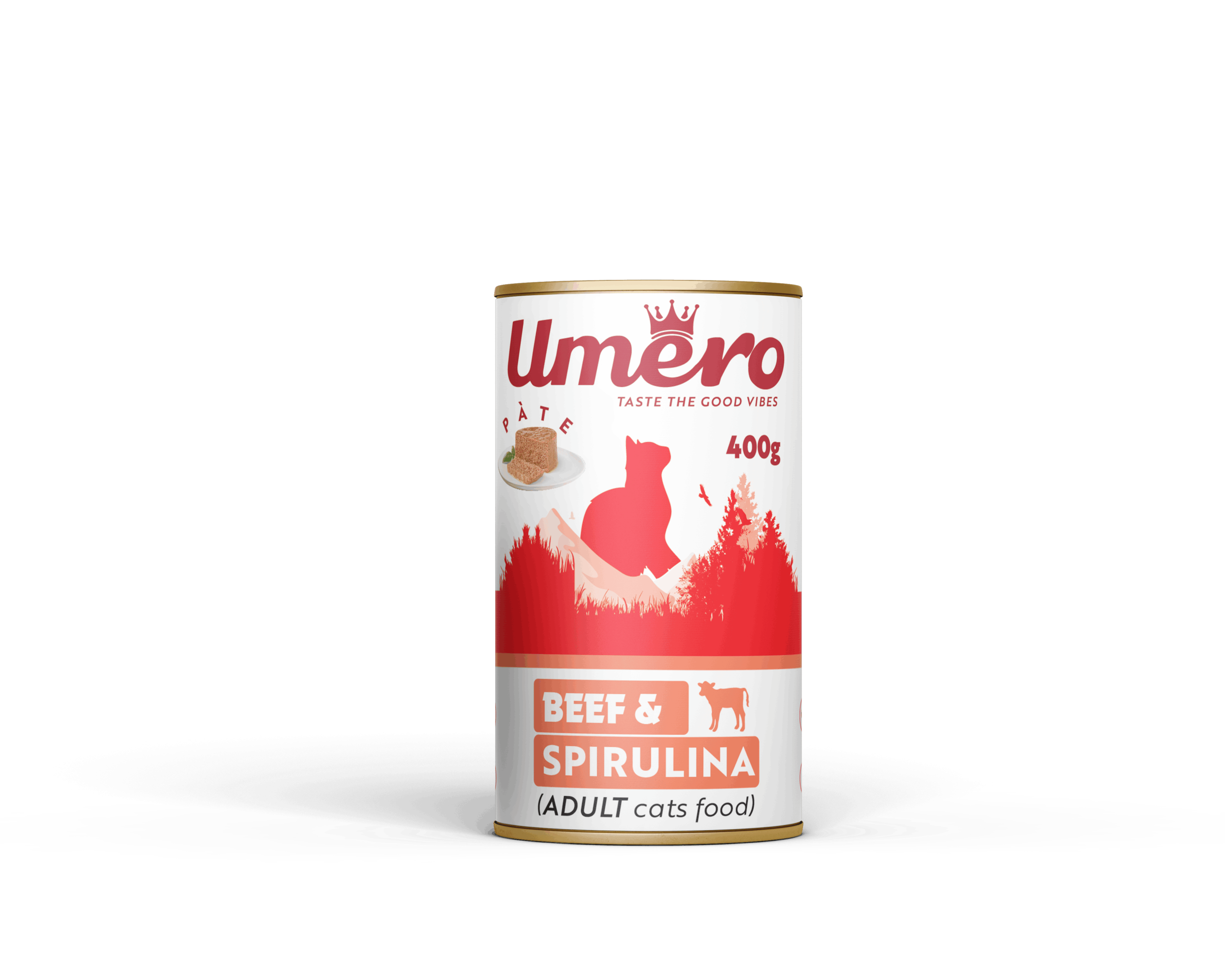 کنسرو گوشت گوساله و میوه جات و اسپرولینا 400گرم